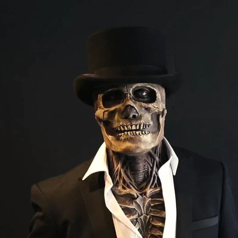 Realistic Scary Skeleton Mask for Halloween