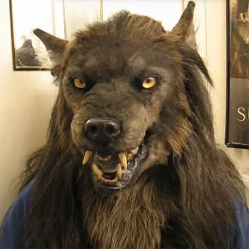 Realistic Werewolf Mask for Adults - Halloween & Cosplay