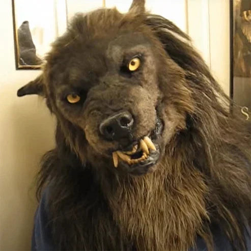 Realistic Werewolf Mask for Adults - Halloween & Cosplay