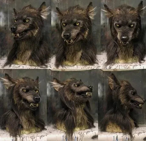 Realistic Werewolf Mask for Adults - Halloween & Cosplay