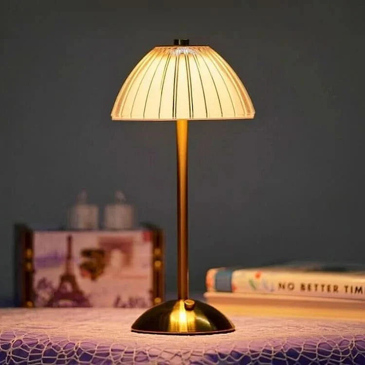 Rechargeable Crystal Cordless LED Table Lamp