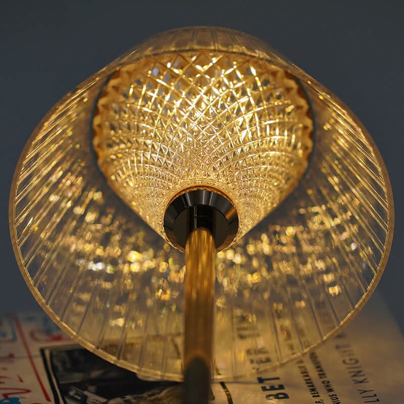 Rechargeable Crystal Cordless LED Table Lamp