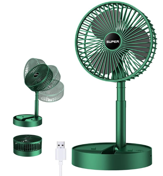 Rechargeable Fan - Tiltable & Powerful