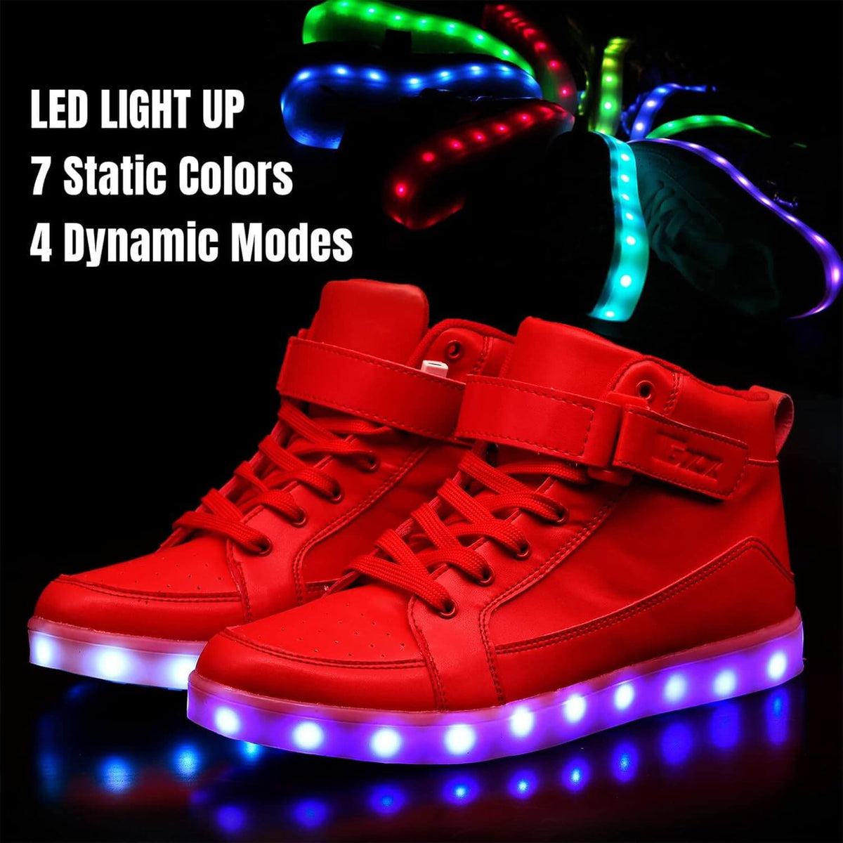Rechargeable LED Sneakers: Stylish & Functional