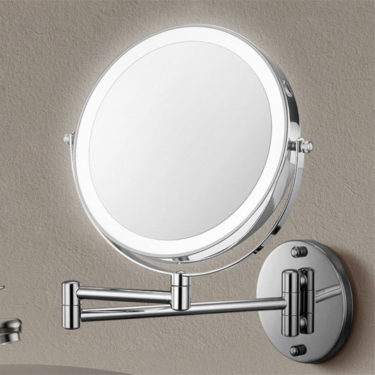 Rechargeable Wall-Mounted LED Shaving Mirror