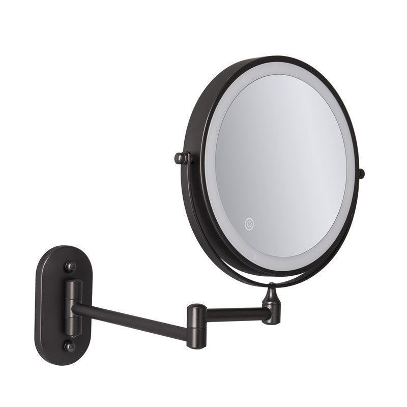 Rechargeable Wall-Mounted LED Shaving Mirror