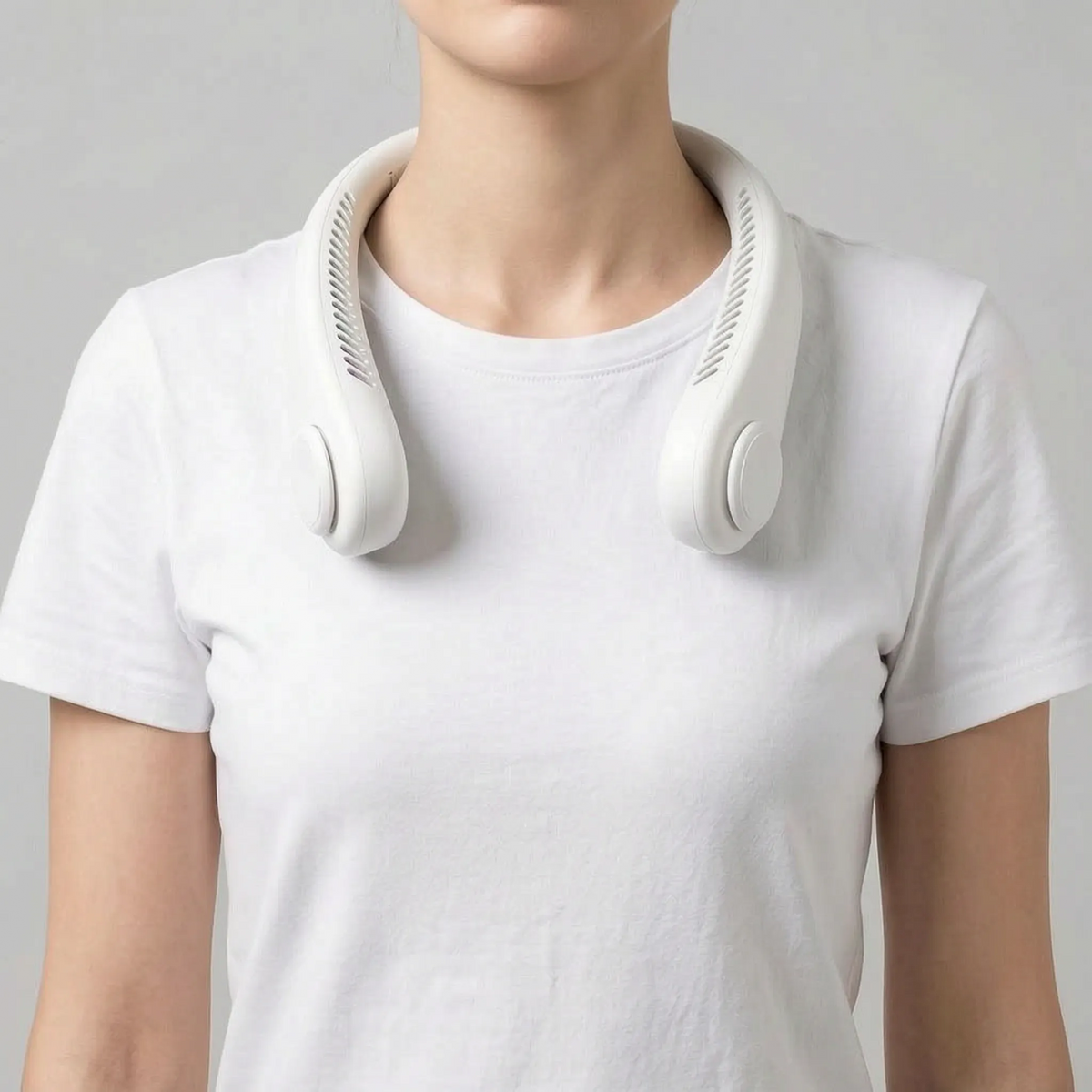 Rechargeable Wearable Bladeless Neck Fan