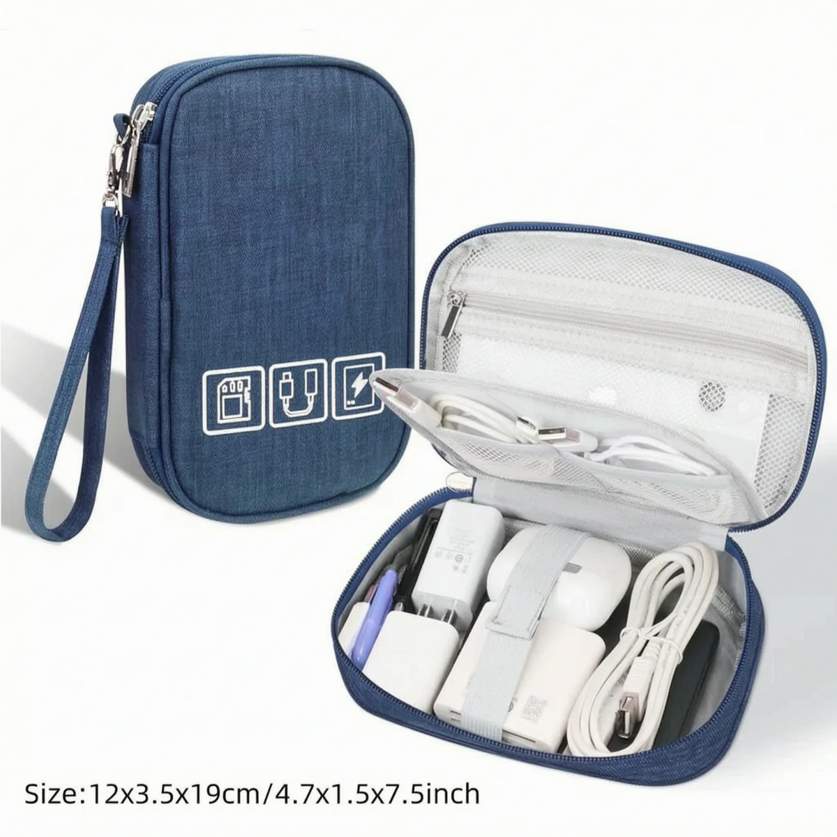 Rectangular Electronics Organiser