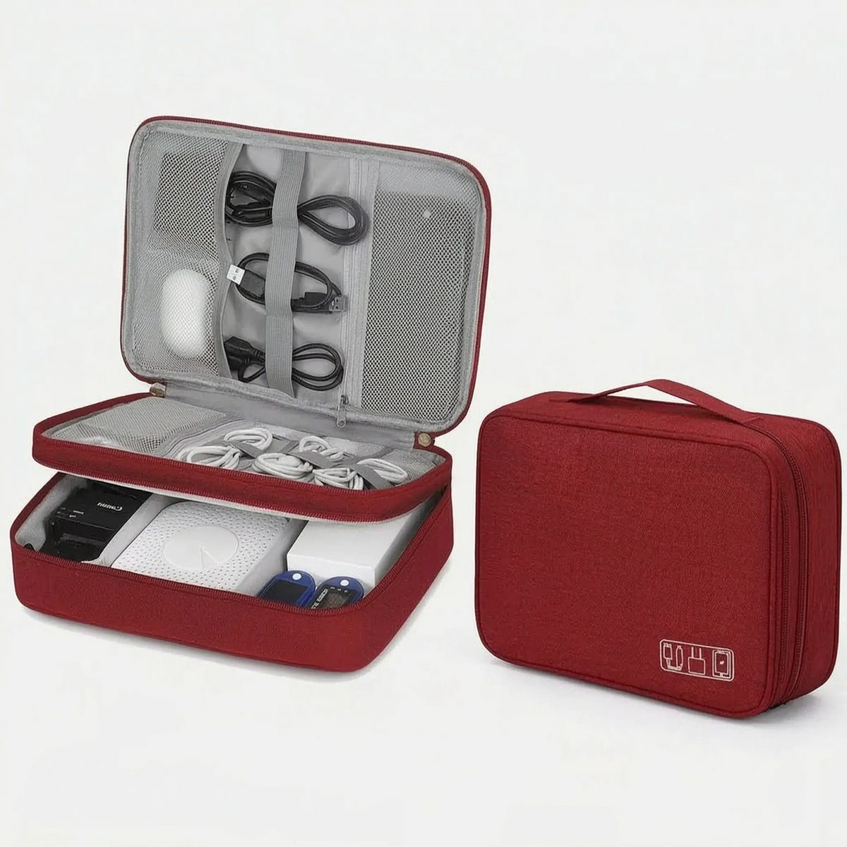 Rectangular Electronics Organiser