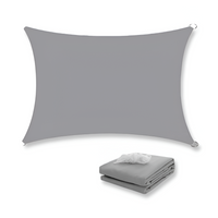 Rectangular Sun Shade Sail for Patio and Garden - Effective Shade and Durable Construction