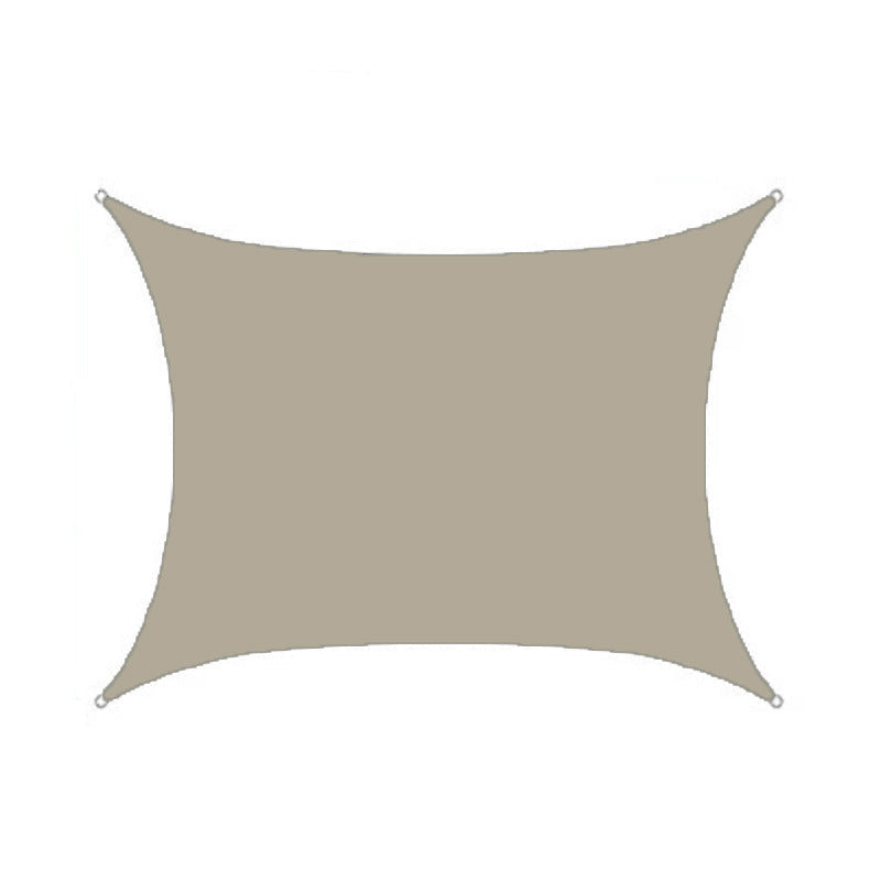 Rectangular Sun Shade Sail for Patio and Garden - Effective Shade and Durable Construction