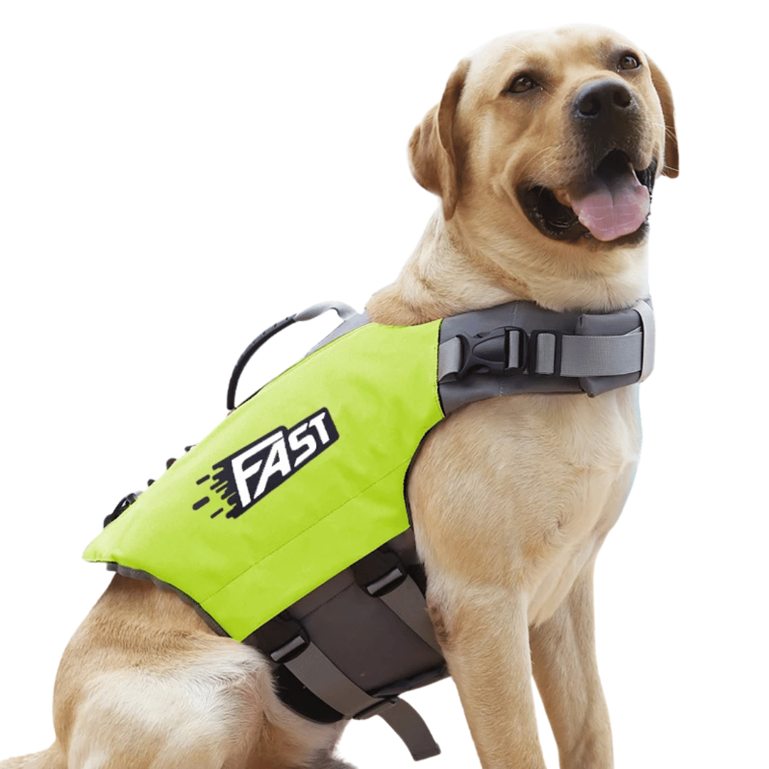 Reflective & Adjustable Dog Life Jacket for Swimming