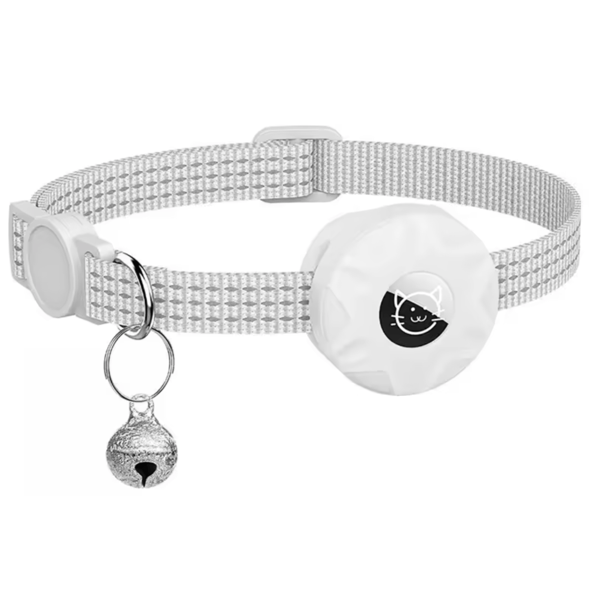 Reflective Cat Collar with Bluetooth Tracker