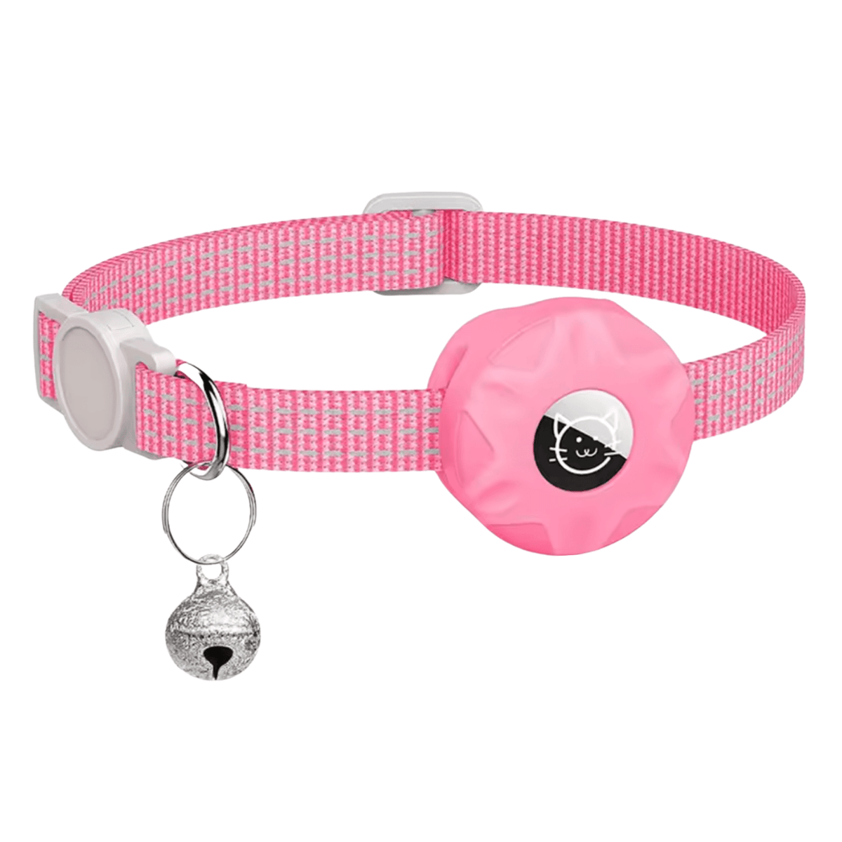 Reflective Cat Collar with Bluetooth Tracker