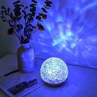 Relaxing Ambient Light Lamp with Wave Effect and Colors for Sleep and Serenity