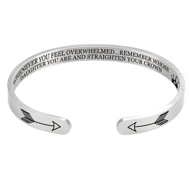 Remember Whose Daughter You Are and Straighten Your Crown Bracelet