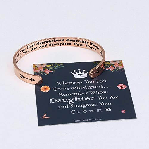 Remember Whose Daughter You Are and Straighten Your Crown Bracelet
