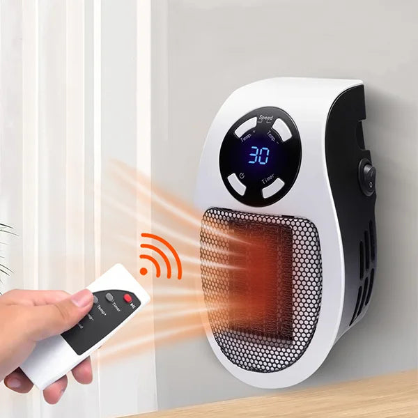 Remote Control Fan Heater for Instant Warmth