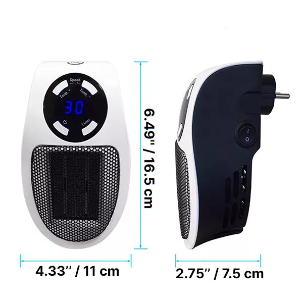 Remote Control Fan Heater for Instant Warmth