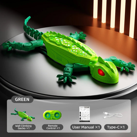 Remote Control Wall-Climbing Lizard Toy