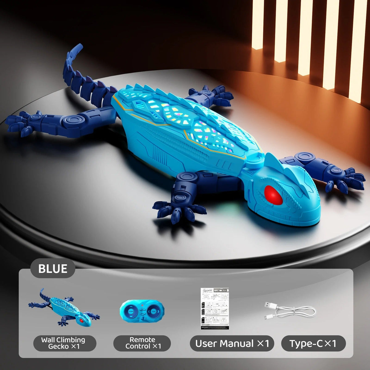 Remote Control Wall-Climbing Lizard Toy
