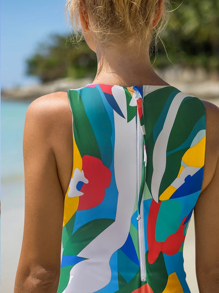 Retro & Colorful Swimsuit