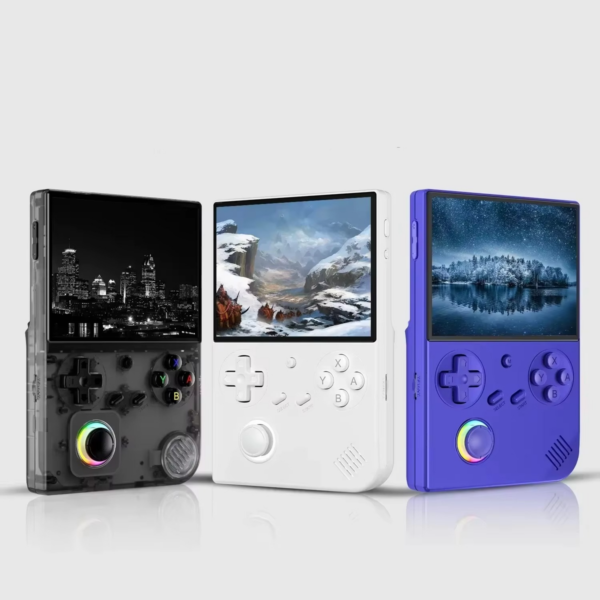 Retro Handheld Game Console with 4-Inch IPS Screen & Wi-Fi