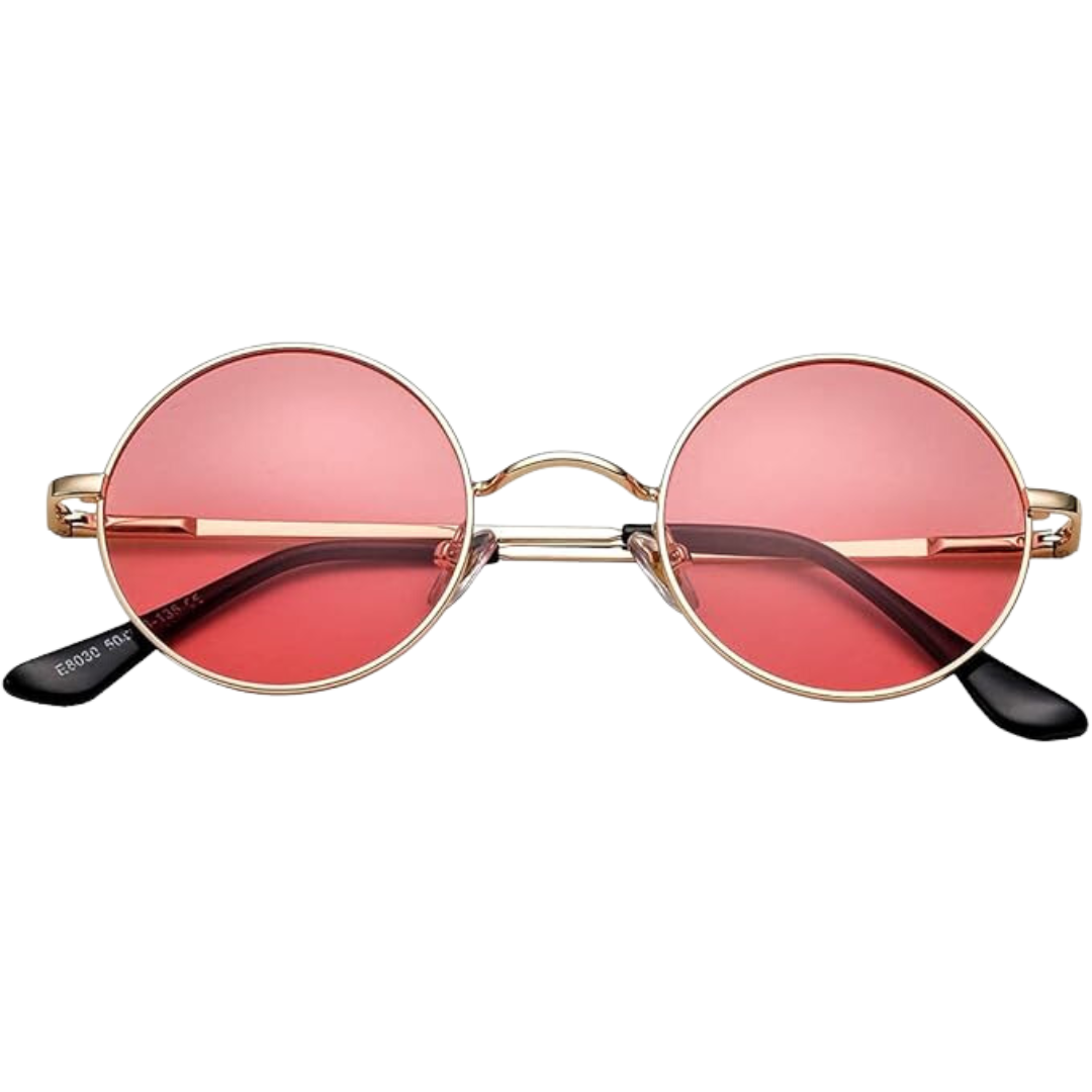 Retro Round Polarized Sunglasses