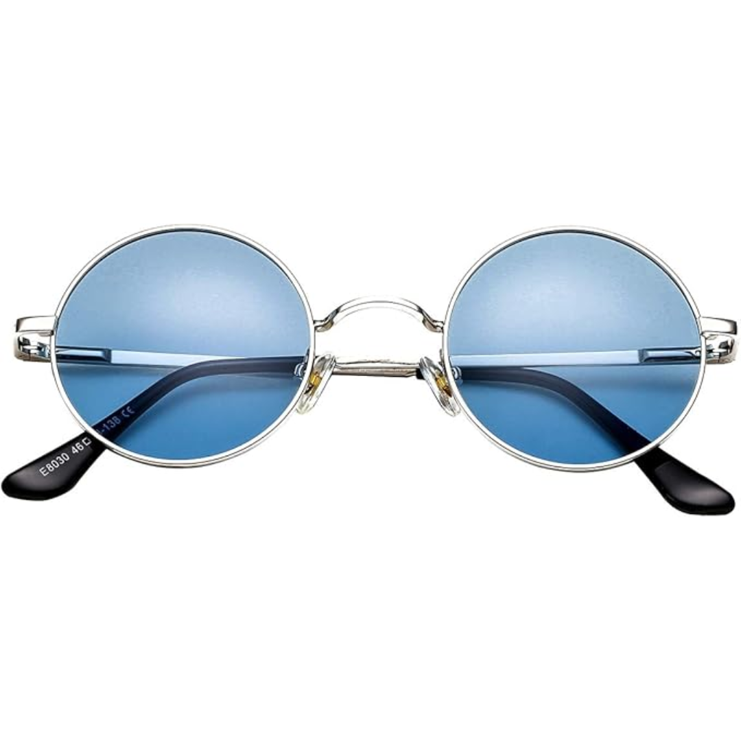 Retro Round Polarized Sunglasses