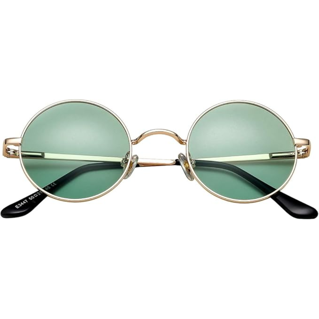 Retro Round Polarized Sunglasses