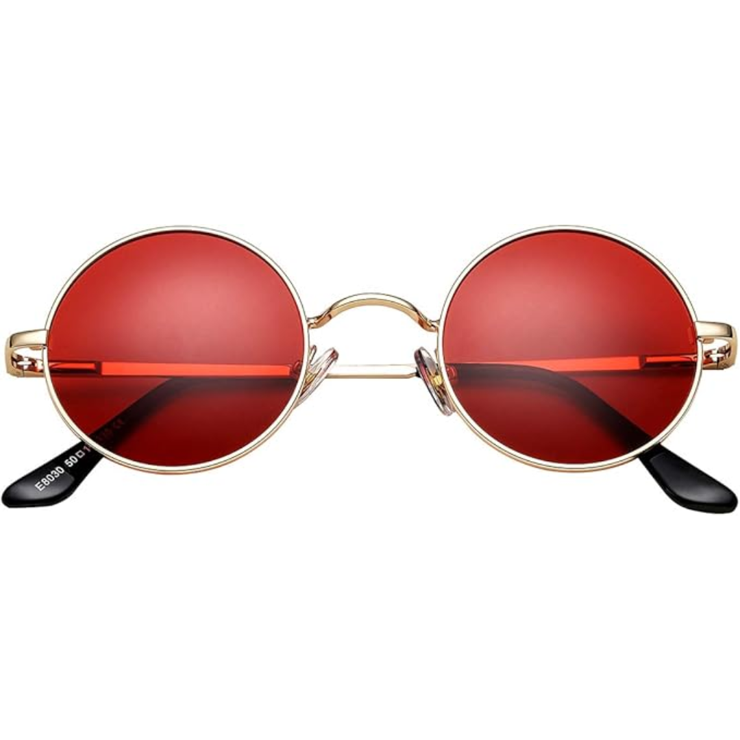 Retro Round Polarized Sunglasses