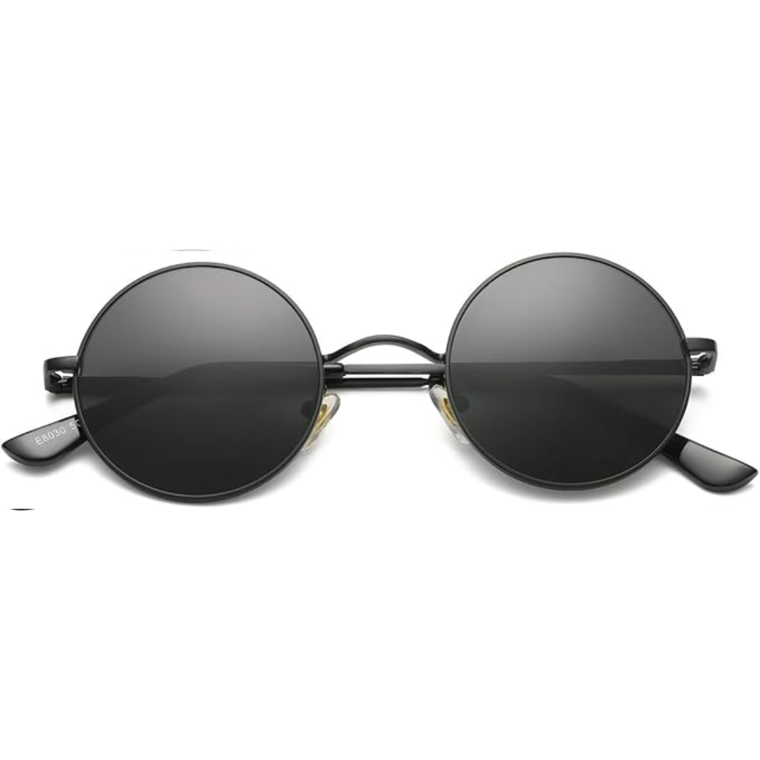 Retro Round Polarized Sunglasses