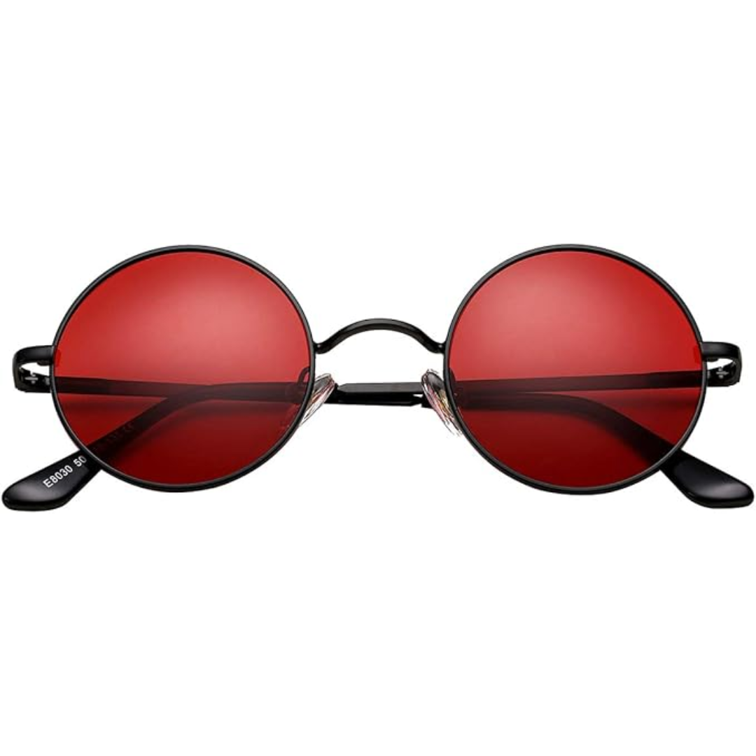 Retro Round Polarized Sunglasses