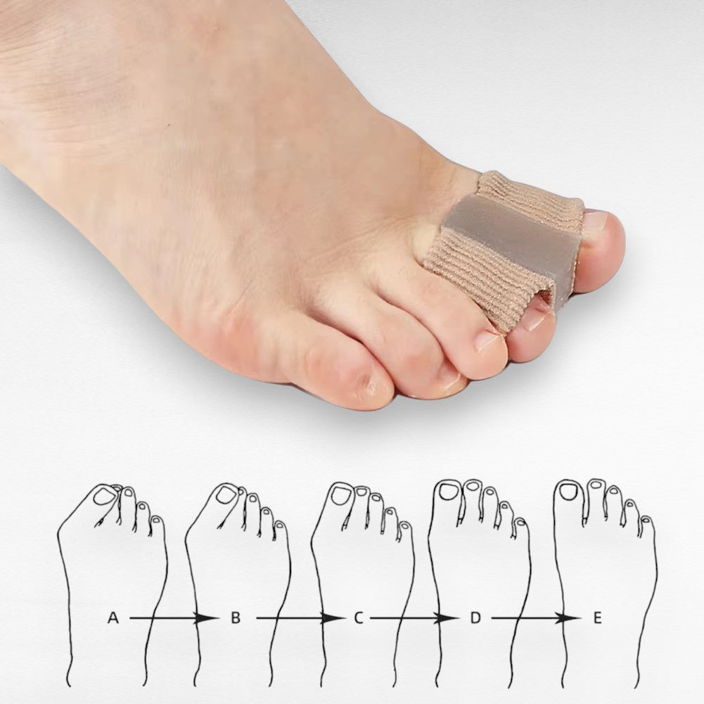 Reusable Gel Toe Separator for Hallux Valgus - 1 Pair