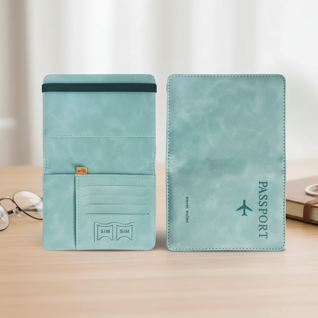RFID Blocking Passport Holder