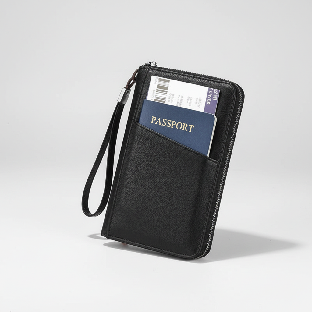 RFID Blocking Passport Wallet