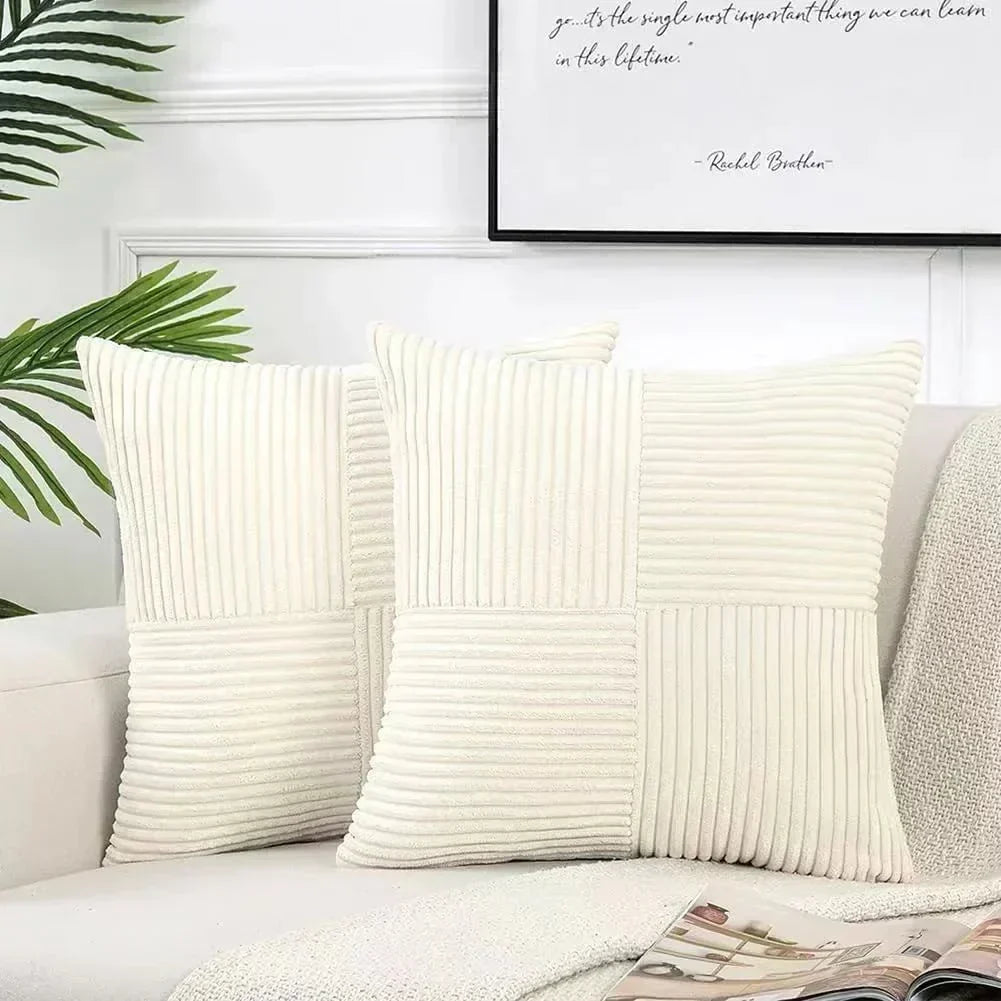 Ribbed Corduroy Pillow Covers (Set of 2)
