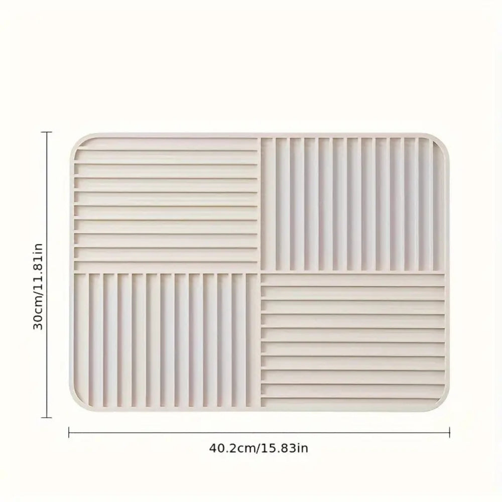 Ribbed Folding Multifunctional Drying Mat