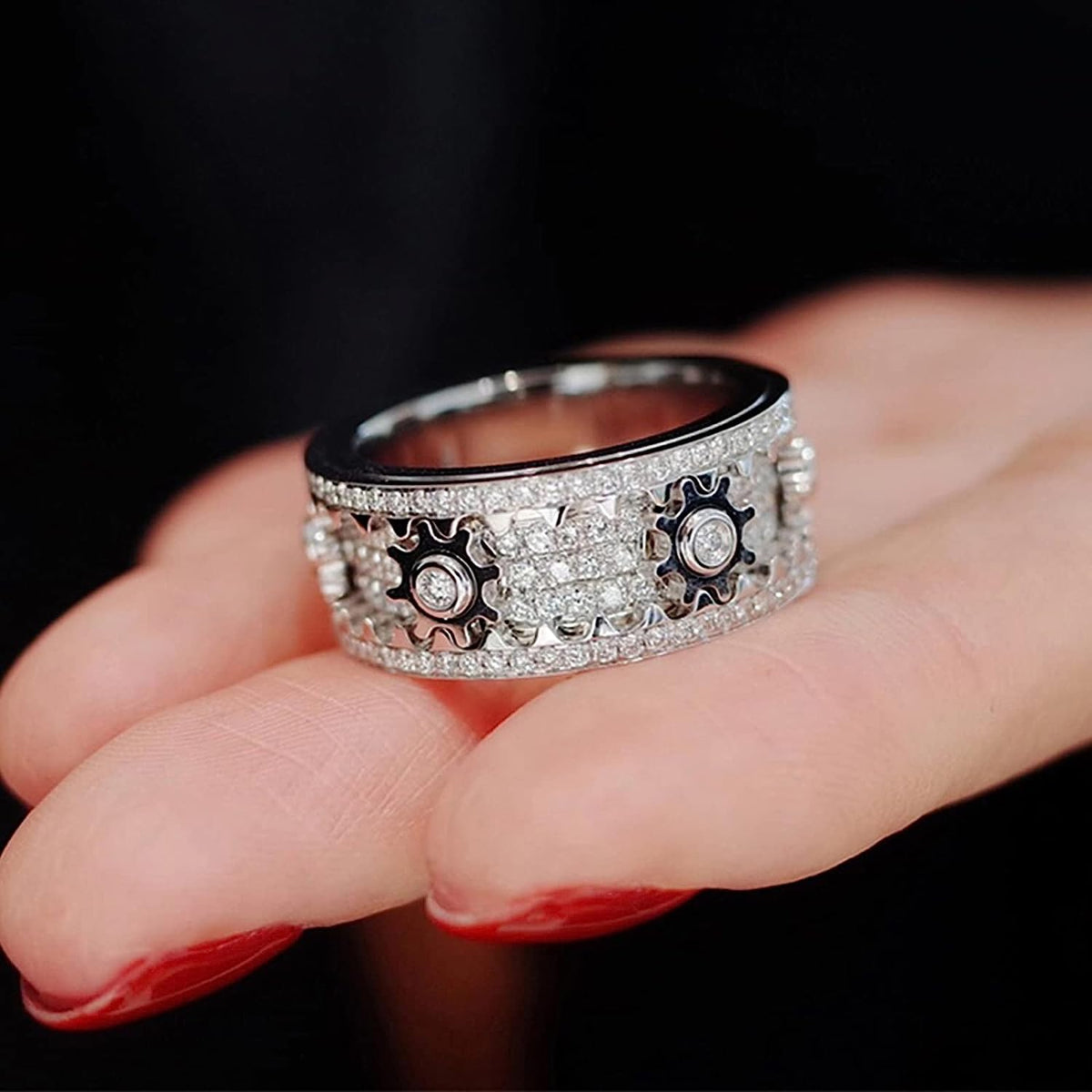 Rotating Gear Ring