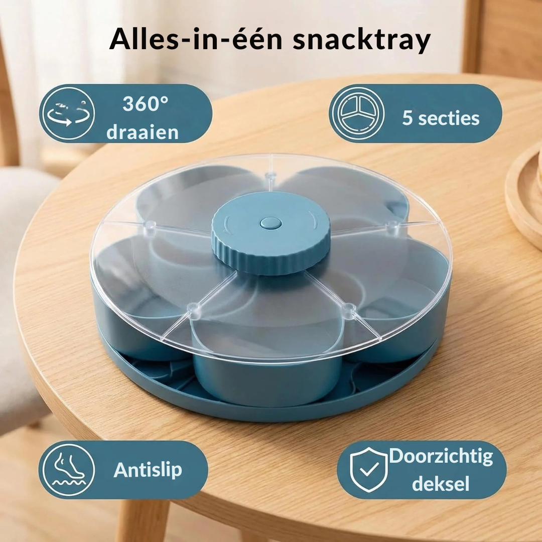 Rotating Snack Tray