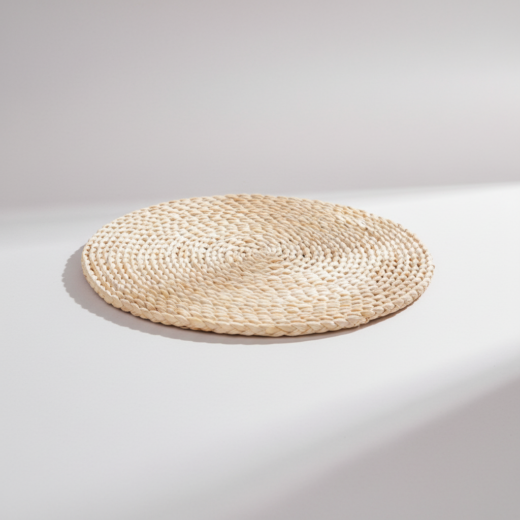Round Braided Floor Cushion