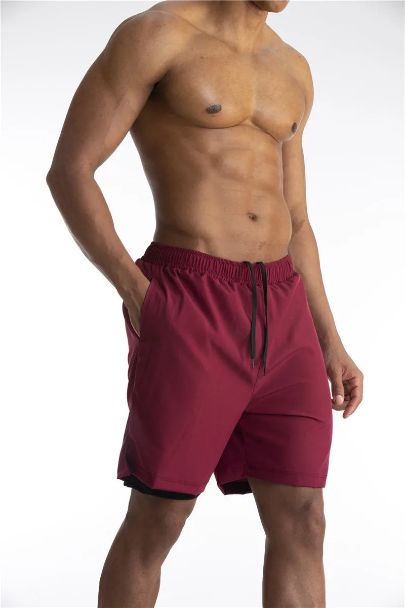 Running Shorts with Liner and Phone Pocket - Comfort & Functionality