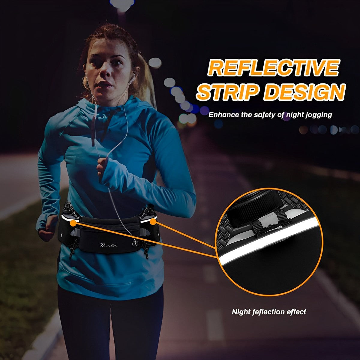 Running Water Bottle Belt