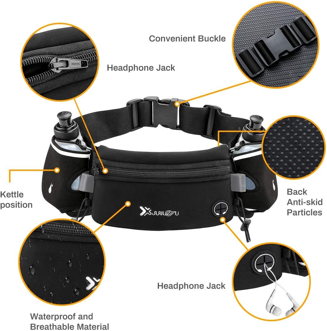 Running Water Bottle Belt