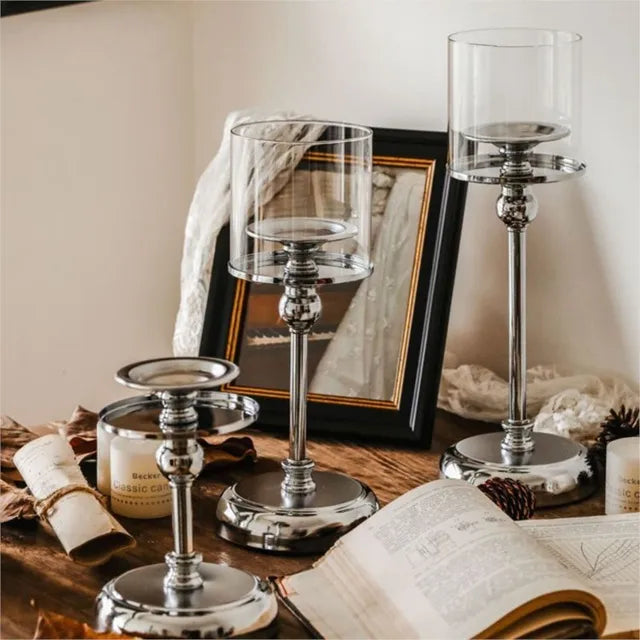 Scandi Style Candle Holder | Elegant Home Accent