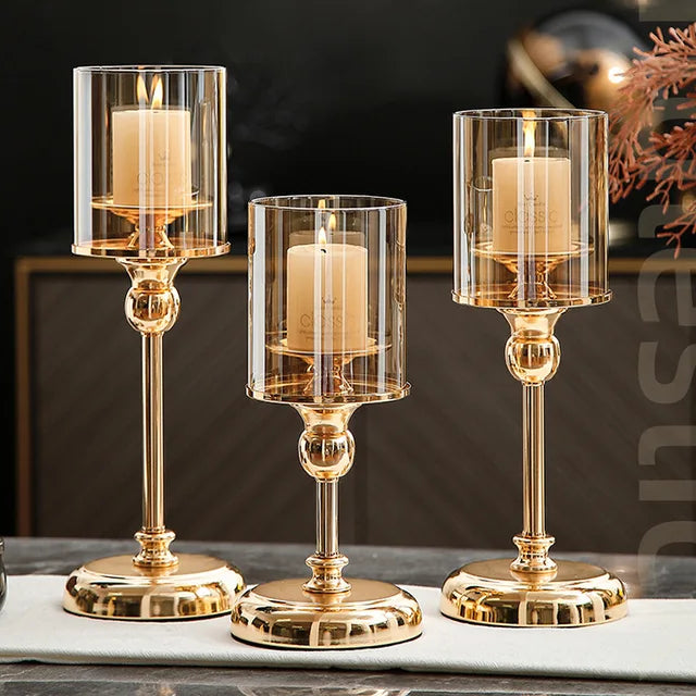Scandi Style Candle Holder | Elegant Home Accent