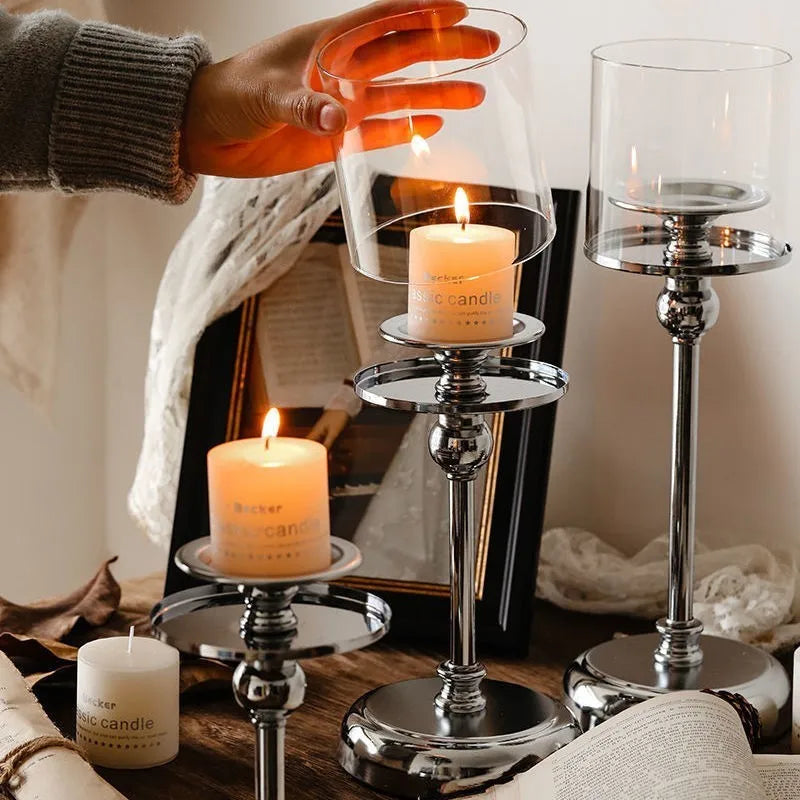 Scandi Style Candle Holder | Elegant Home Accent