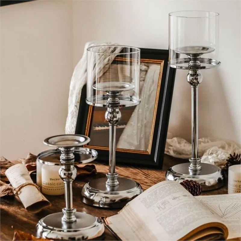 Scandi Style Candle Holder | Elegant Home Accent