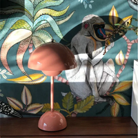Scandinavian Table Lamp with Luminous Touch