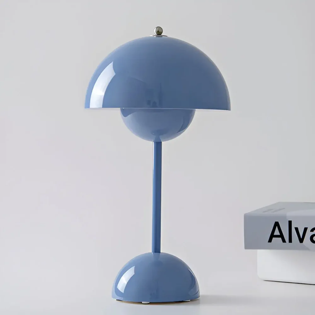 Scandinavian Table Lamp with Luminous Touch